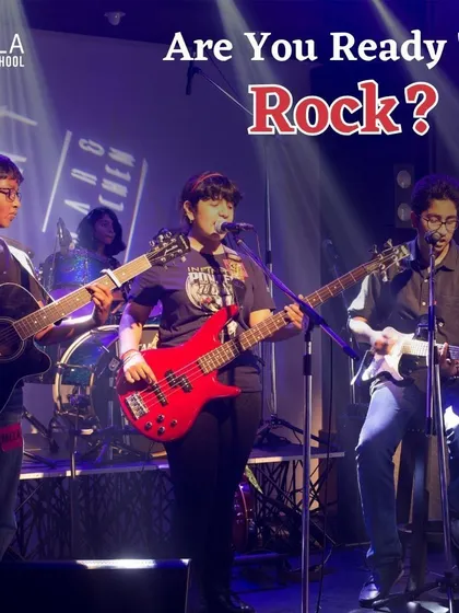 Are you ready to rock? Here's one of our student bands performing live on stage. My program helps you learn your favorite rock songs and builds your confidence for live gigs.