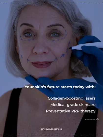 Your skin's future starts today. By investing in preventative treatments like collagen-boosting lasers, medical-grade skincare, and PRP therapy, you are setting the foundation for healthy skin for years to come.