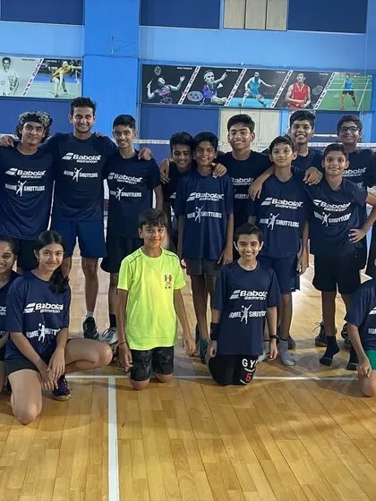 The Home Shuttlers family. This is a group shot from our 2023 Summer Camp, where players came together for intensive training, friendly competition, and building lasting friendships on and off the court.