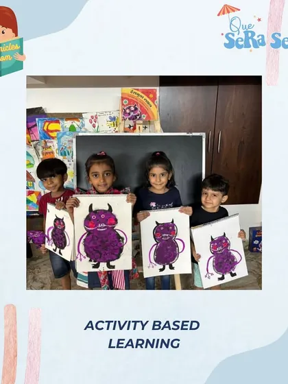 I'm excited to partner with Que Sera Sera for a pop-up event in Noida. It's a great opportunity for activity-based learning and fun.