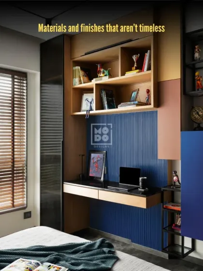 We steer clear of materials and finishes that are not timeless. Our goal is to select high-quality, durable options that will stand the test of time in both style and performance.