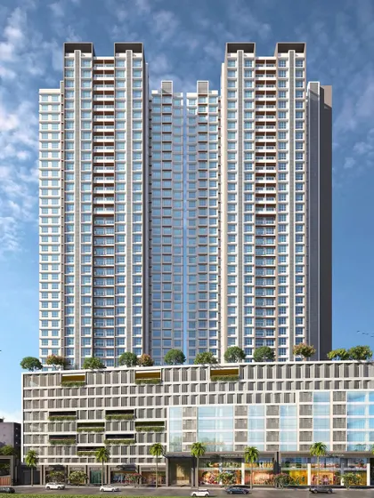 A render of Voraskyline Icon, my latest residential project taking shape in Kandivali, Mumbai. My approach here is to create a modern high-rise structure that not only provides homes but also enhances the architectural fabric of the neighborhood.