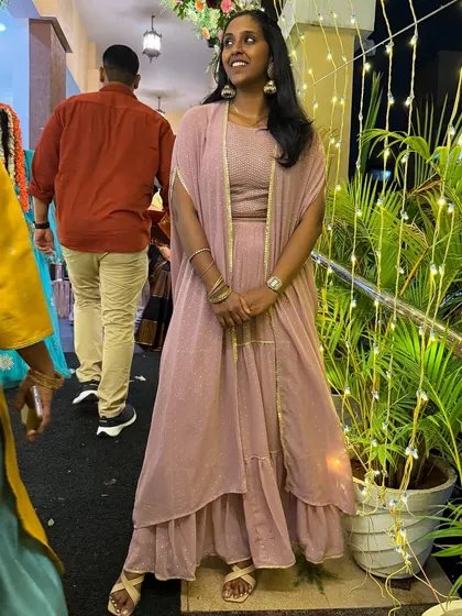 A candid moment at a wedding reception. I love attending events and seeing the joy that dance brings to people.