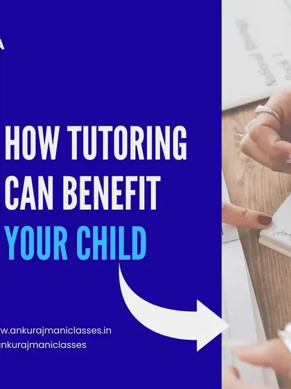 A question and answer format graphic explaining how our tutoring can benefit your child. We provide individualized support tailored to each student's needs.