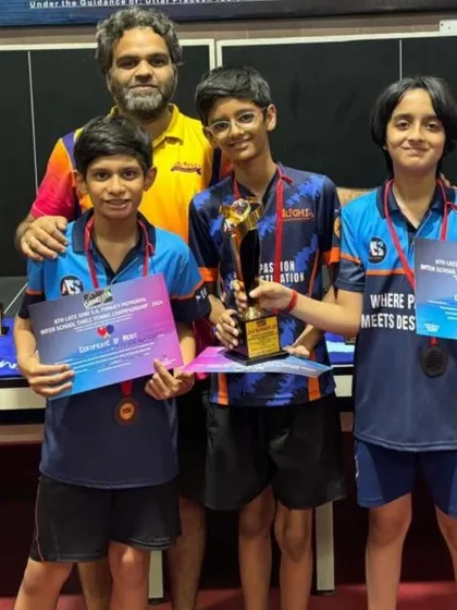 The winning team from another junior category event. Their focus and teamwork were exceptional.