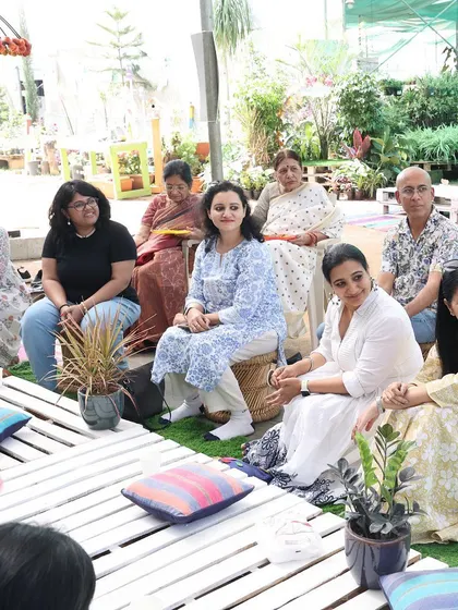 A moment of connection at our Hurda Festival meet and greet. It was a pleasure to bring together so many creative individuals to share their passion for plants, decor, and community.