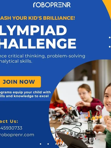 Unleash your kid's brilliance with our Olympiad Challenge. Our programs equip children with the critical thinking and analytical skills to excel.