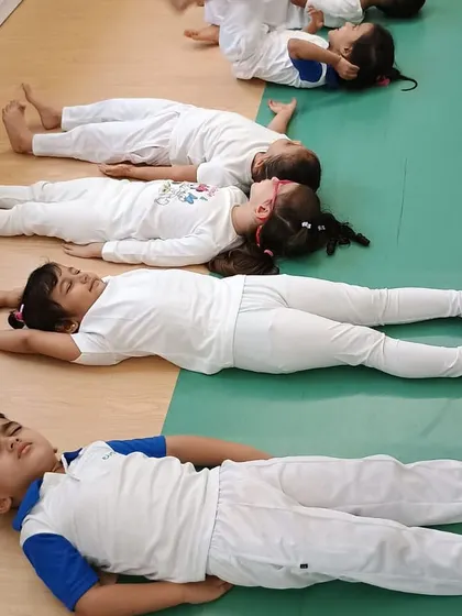 From quiet meditation and yoga poses in the classroom to the energetic races and team drills on Sports Day, we focus on holistic child development. These activities help build physical strength, coordination, and the spirit of sportsmanship.