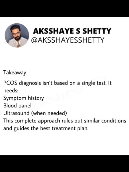 A PCOS diagnosis is not based on a single test. It requires a complete approach that includes your symptom history, a full blood panel, and sometimes an ultrasound. This comprehensive view ensures we create the right treatment plan for you.