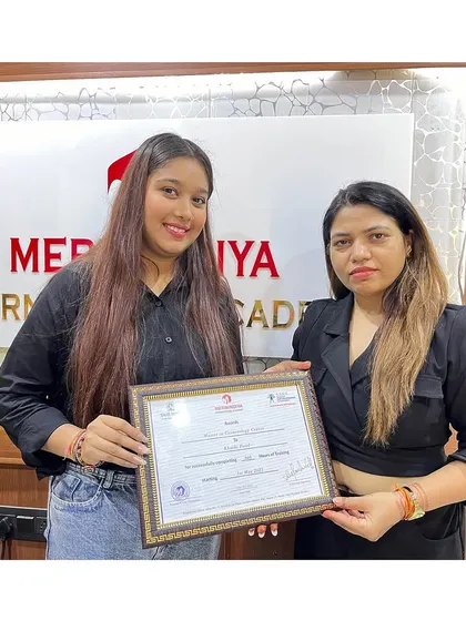 From learning to earning. This graduate is now equipped with the skills for a successful career.