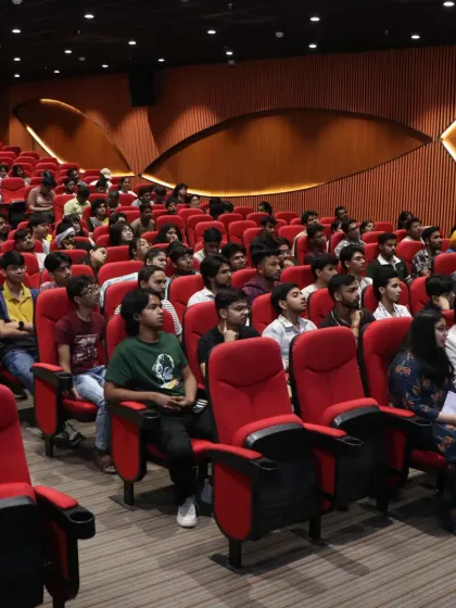 A look at the engaged audience during my live art demonstration at AAFT, Marwah Studio. It is heartening to see so many young, aspiring artists eager to learn the craft of cartooning and caricature.