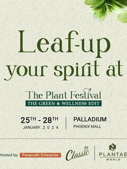 "Leaf-up your spirit" was the theme for our festival at Phoenix Palladium, inviting everyone to immerse themselves in a world of green wonders.