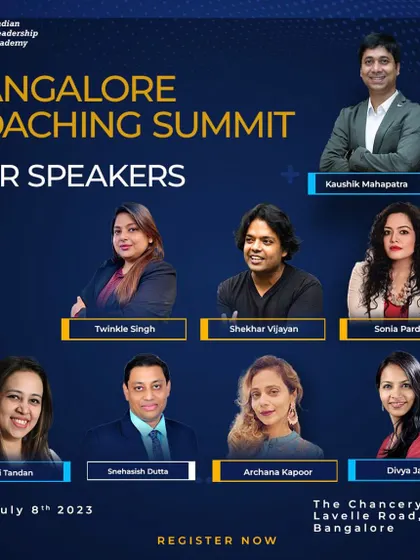 It was an honor to be a featured speaker at the Bangalore Coaching Summit. Events like these are a wonderful platform to share insights on image management and personal branding with fellow leaders and aspiring professionals.