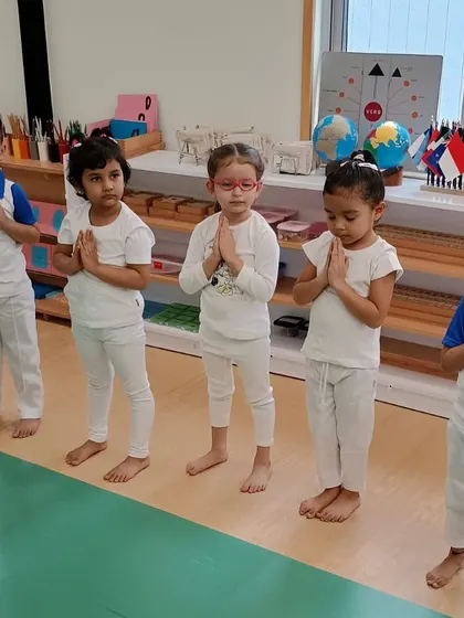 From quiet meditation and yoga poses in the classroom to the energetic races and team drills on Sports Day, we focus on holistic child development. These activities help build physical strength, coordination, and the spirit of sportsmanship.