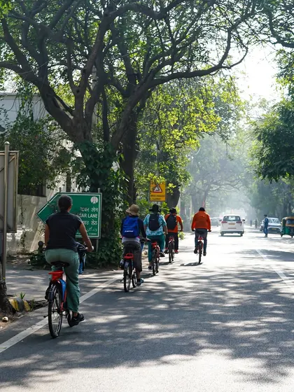 Embracing the beauty of March in the capital. The lush greenery and pleasant weather make it one of the best times to join us for a refreshing ride.