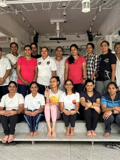 A special morning honoring the women constables of the Mumbai Police on Police Commemoration Day. It was a privilege to give back to those who protect us.