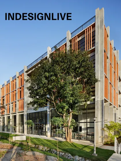 IndesignLive featured our Euro School, Bannerghatta project, highlighting how the design integrates nature into the learning experience by shaping classrooms and courtyards around existing trees.