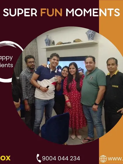 Here are some clients enjoying their party, with my team member standing by. I take pride in making these fun moments possible by taking the responsibility of service off your shoulders.