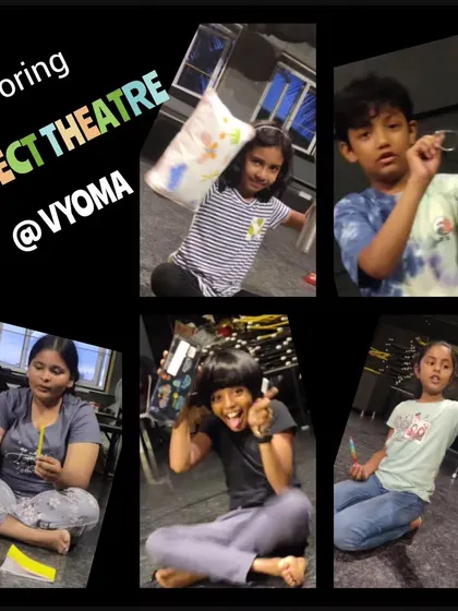 Exploring Object Theatre! Our students are back for the second half of their course, learning how to bring everyday objects to life and create stories with them. This sparks immense creativity and imagination.