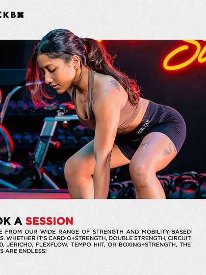 Book a session from our wide range of strength and mobility-based classes. The options are endless.