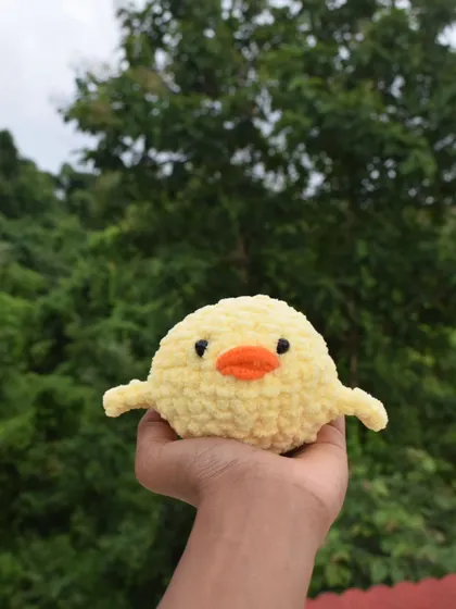 Sometimes you just need to make a super squishy, fluffy chick. I use a special plush yarn for these to make them extra soft and huggable, the perfect little stress-buster.