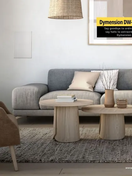 Say goodbye to ordinary walls. The Dymension DW-65 PRO in-wall speaker integrates so seamlessly that it becomes part of the wall itself, providing extraordinary sound without any visual clutter in this living room.