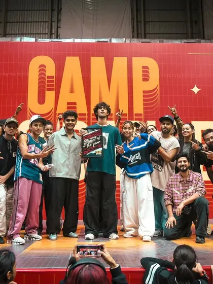 We celebrate our hardest working dancers. Here are our PDSP Students of the Year receiving their awards on the main stage at Camp Big Dance, including a full scholarship to an international camp in Vietnam.