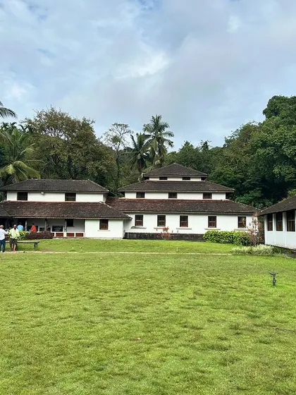 The beautiful and serene Kavimane, the ancestral home of poet Kuvempu, which we visit during our Kodachadri trip.