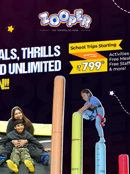 My school trip packages offer deals, thrills, and unlimited fun, starting at just 799 rupees.