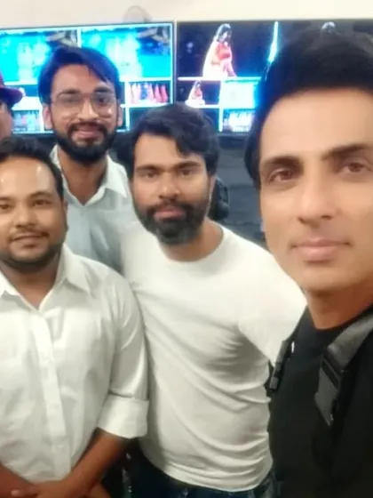 Behind the scenes with the incredibly humble actor Sonu Sood during the filming of the MTV show. It was a pleasure to be part of such a professional production team.