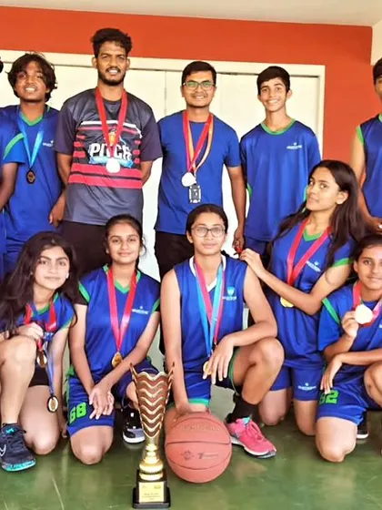 The victorious Grade 12 girls team from Legacy School after winning the BAASC tournament, a testament to their skill and our coaching.