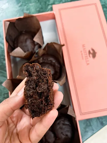 After countless requests and trials, I've perfected my guilt-free chocolate muffins. They are vegan, gluten-free, and refined sugar-free, without compromising on taste or texture.