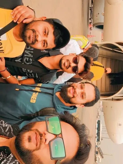 Boarding the flight to Kolkata with the band. We are excited to perform and explore the city of joy.