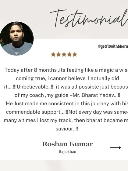 After 8 months, Roshan feels like it's a magic wish coming true. He says it was all possible because of my commendable support.