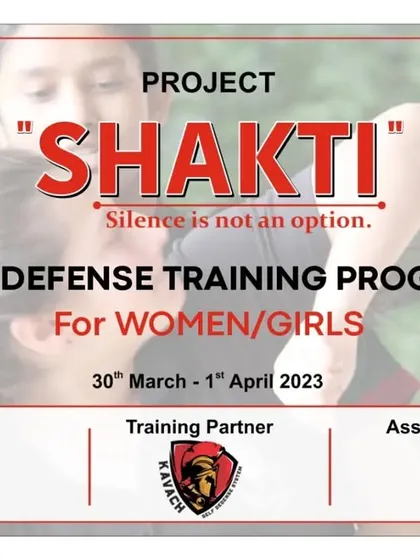 The official banner for Project "Shakti." Our partnerships with organizations like ASIS International and NGOs allow us to maximize our impact.
