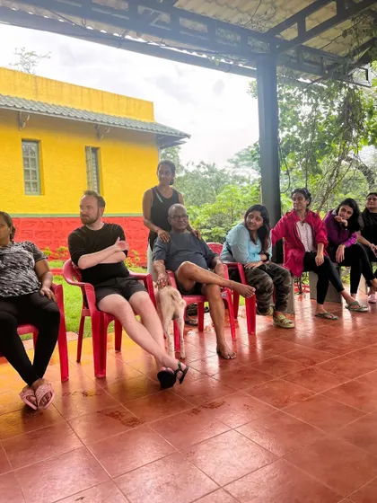 More moments from our one-day retreats. We believe in the power of conversation, shared laughter, and simply being together in a peaceful, natural setting.