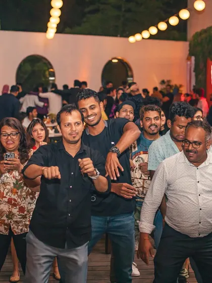 The joy on everyone's faces says it all. We had an epic time getting the crowd to dance and sing along at The Park.