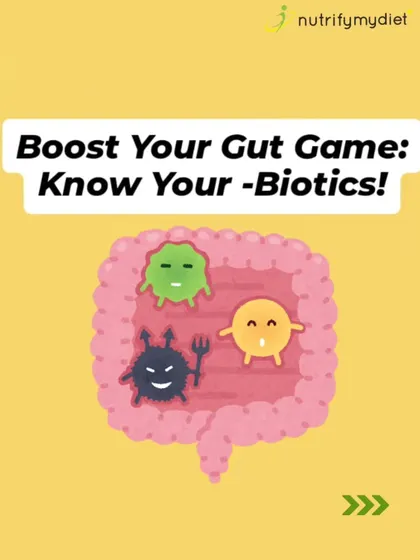Let's boost your gut game by understanding your 'biotics'. This series explains the difference between prebiotics, probiotics, synbiotics, and even psychobiotics, and how they impact your health.