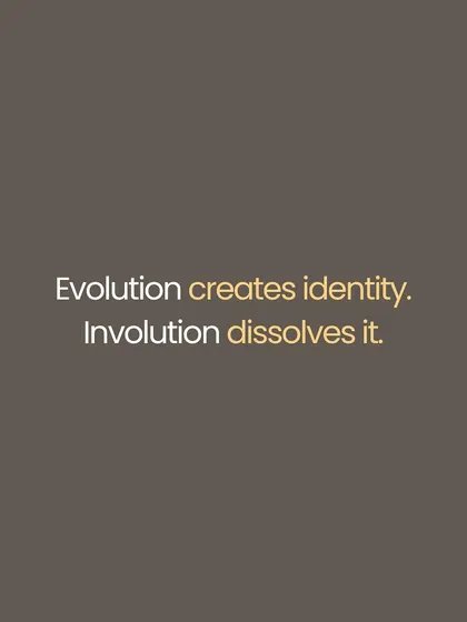 The Sāṅkhya philosophy provides the map for the journey of consciousness. Evolution is the outward movement into identity, through the body, mind, and ego. Involution is the yogic return journey inward, dissolving that identity to find freedom. Understanding this cosmic dance of Puruṣha (stillness) and Prakriti (movement) changes everything about how we see our practice.