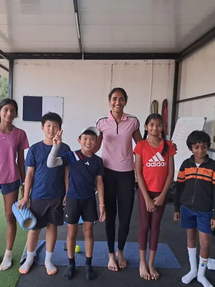 A smash hit! Our High-Performance Camp with Tennex Sports Singapore featured a Q&A with pro athlete Rutuja Bhosale, providing total inspiration for our young players.