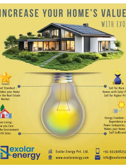 Investing in solar is one of the smartest ways to increase your home's value. It makes your home more attractive to buyers, showcases your commitment to the environment, and provides energy independence.