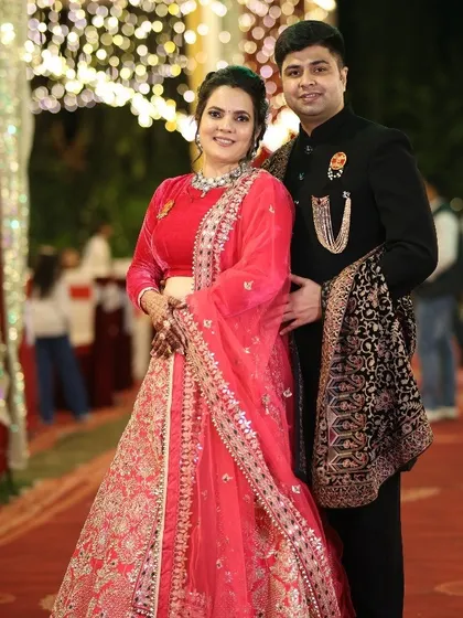 Another look at this wonderful couple. I make sure that from every angle, the outfits work together to create a picture-perfect moment.