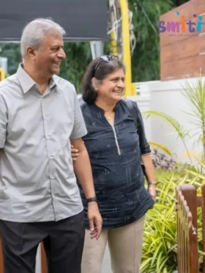Grandparents arriving at the school, greeted with smiles. We create a warm and welcoming atmosphere for all our families.