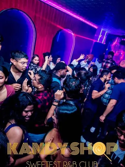 A wide shot of the crowd moving to the beat. My goal is to create a seamless flow of music that keeps everyone dancing from the moment they arrive.