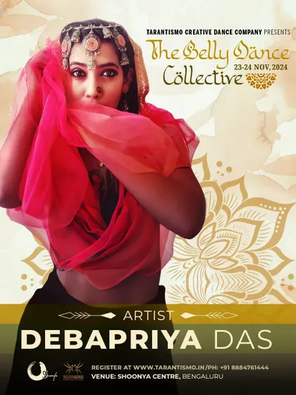 I am thrilled to be featured as an artist for The Bellydance Collective Season 2. It is an honor to be recognized for my work in Middle Eastern dances and our school's contribution to the belly dance movement in Bangalore.