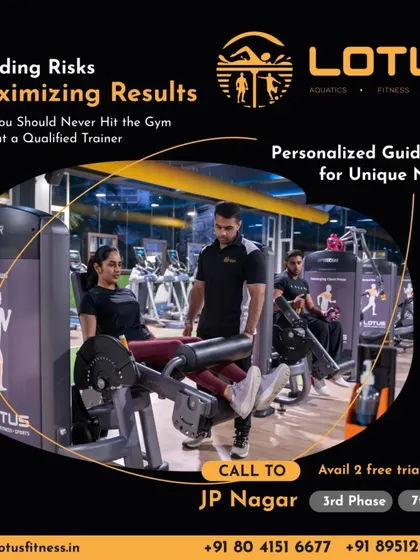 Working out without a qualified trainer can lead to risk without reward. We maximize your results by providing personalized guidance that corrects your form, prevents injury, and ensures every workout is effective.