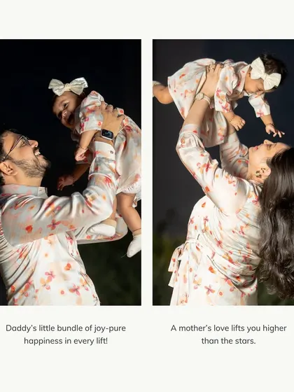The bond between a parent and child is everything. Whether it's a father's joyful lift or a mother's loving gaze, these are the candid, emotional moments that become the most treasured family portraits.