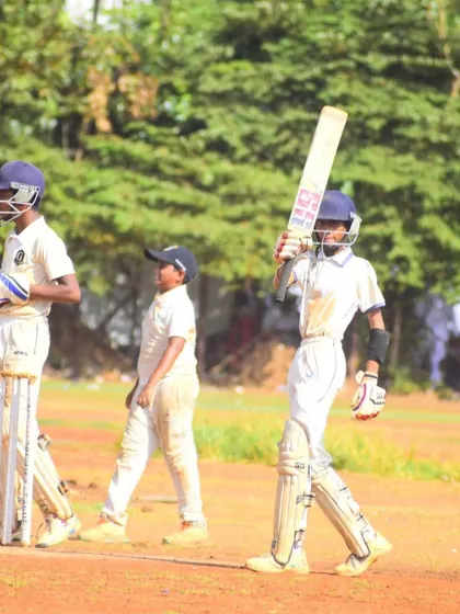 Aayush Ambekar walking off the field after a match-winning performance. His confidence and body language on the field have grown immensely over the years.