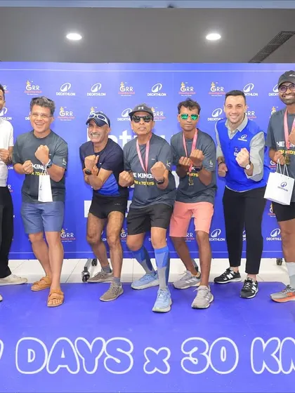 7 days x 30 KM. The Kings of Fatigue Training, who ran 210 KM in a week. Their victory was forged in sweat.