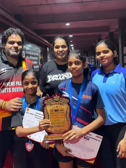 The runner-up team from the Fortune World School tournament. I am proud of their performance and fighting spirit.